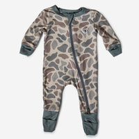 Burlebo Baby Zip Up | Classic Deer Camo