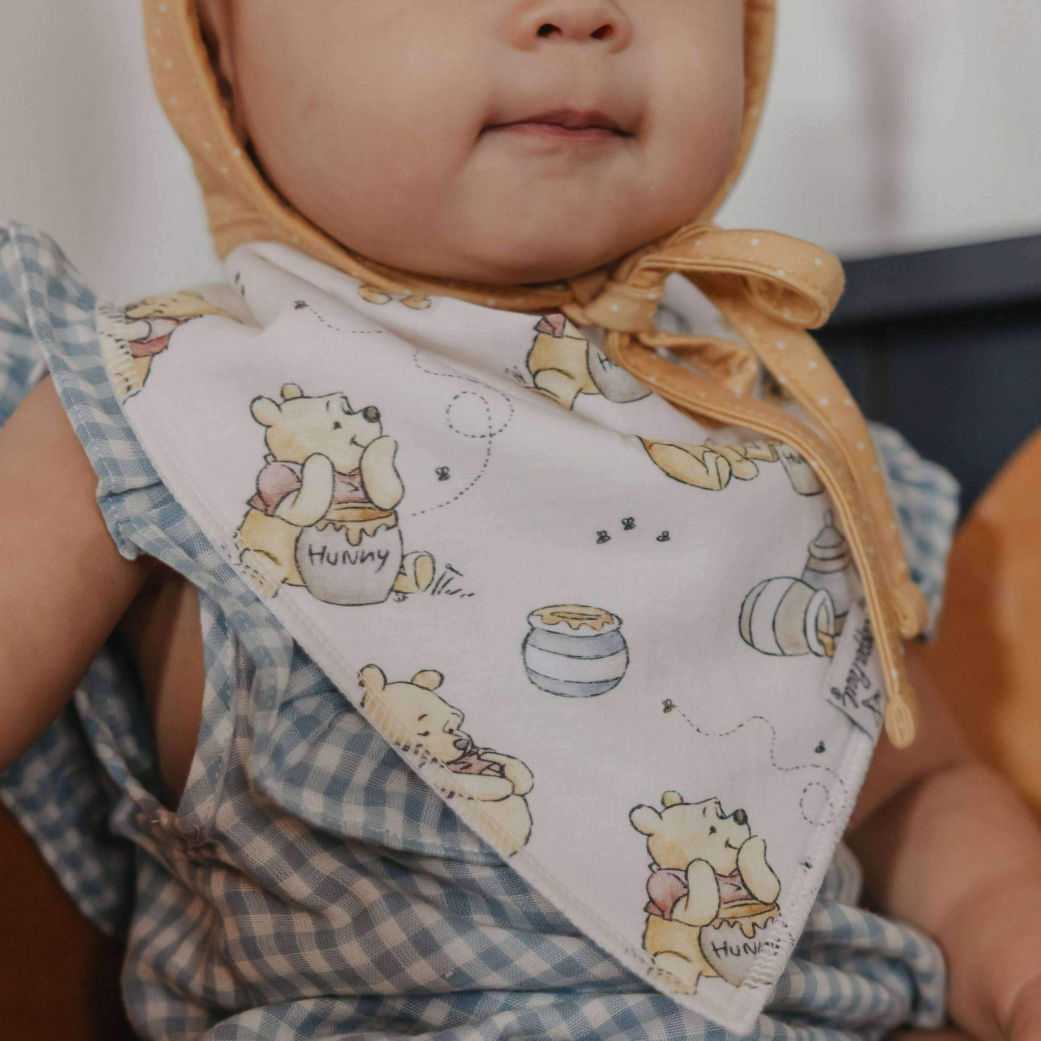 Copper Pearl Baby Bandana Bibs | Hundred Acre Wood