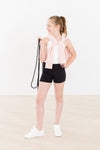 Mila & Rose Balanced Black Active Shorty Shorts