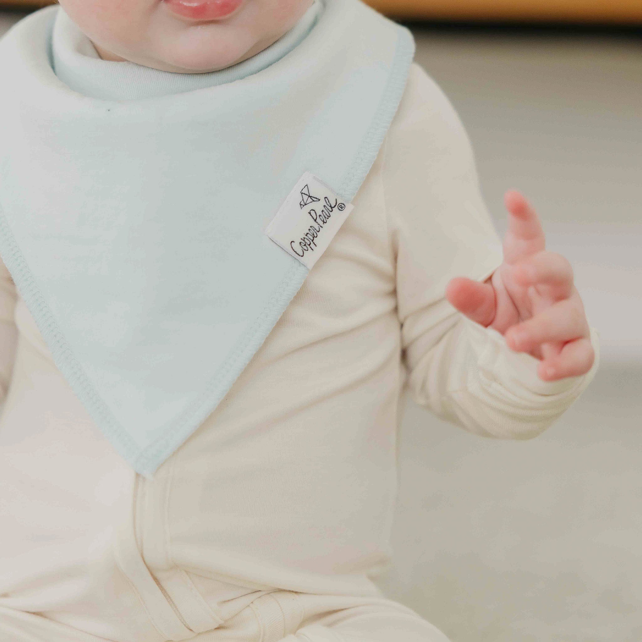 Copper Pearl Baby Bandana Bibs | Air