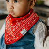 Copper Pearl Baby Bandana Bibs | Boone