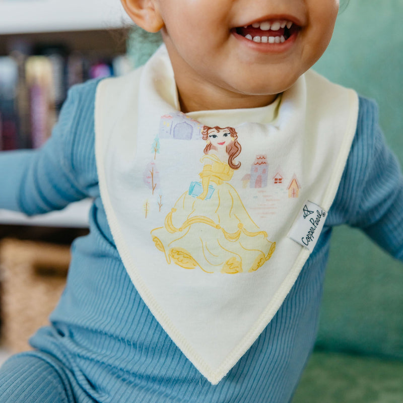 Copper Pearl Baby Bandana Bibs | Disney Princess 6-Pack