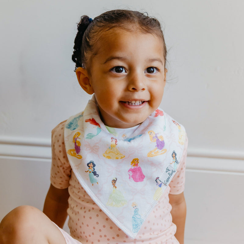 Copper Pearl Baby Bandana Bibs | Disney Princess