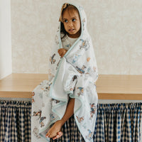 Copper Pearl Premium Big Kid Hooded Towel | Boone