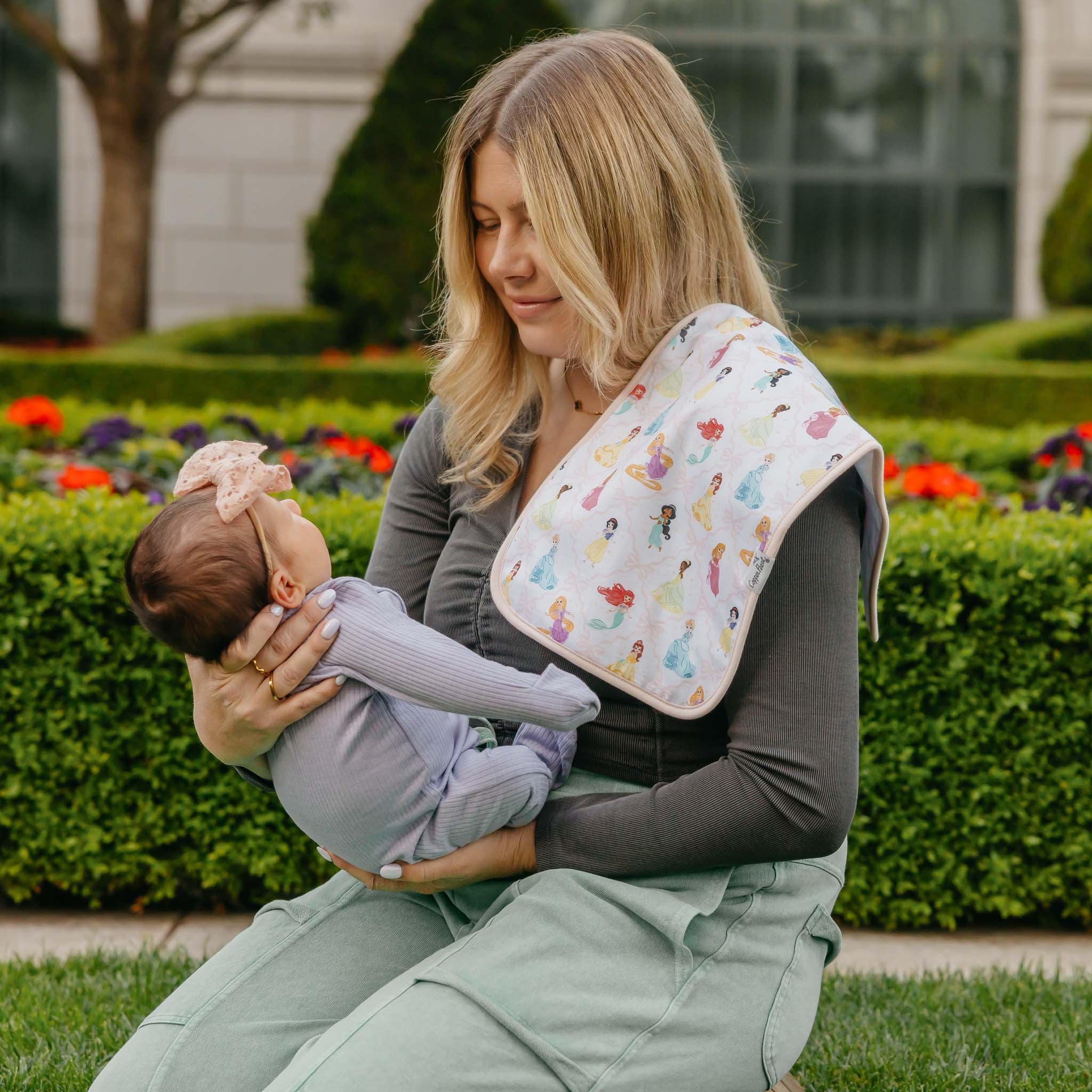 Copper Pearl Premium Burp Cloths | Disney Princess