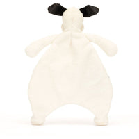 Jellycat Bashful Black & Cream Puppy Comforter