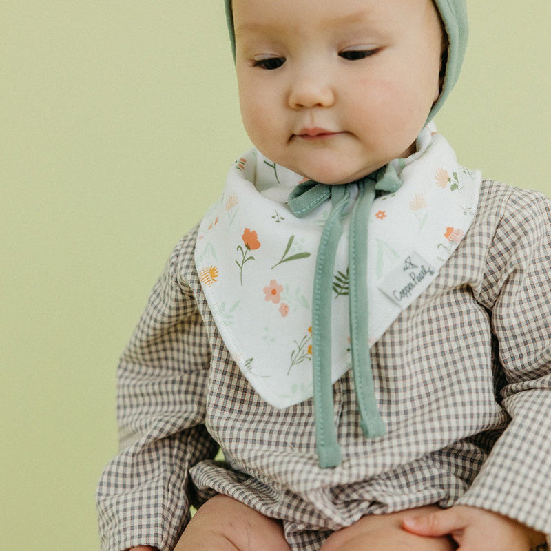 Copper Pearl Baby Bandana Bibs | Goosie