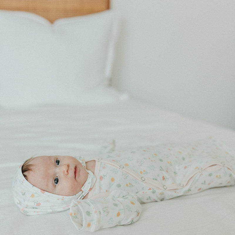 Copper Pearl Newborn Knotted Gown | Mabel