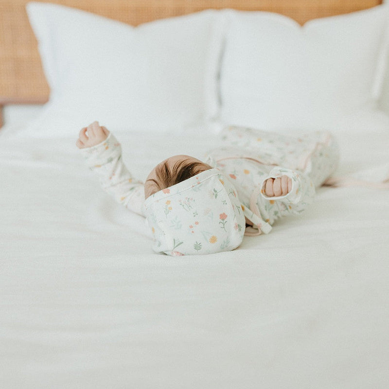 Copper Pearl Newborn Knotted Gown | Mabel