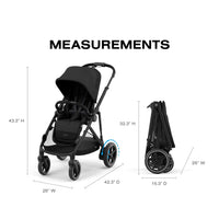 Cybex e-Gazelle S Electronic Assist Single-to-Double Stroller