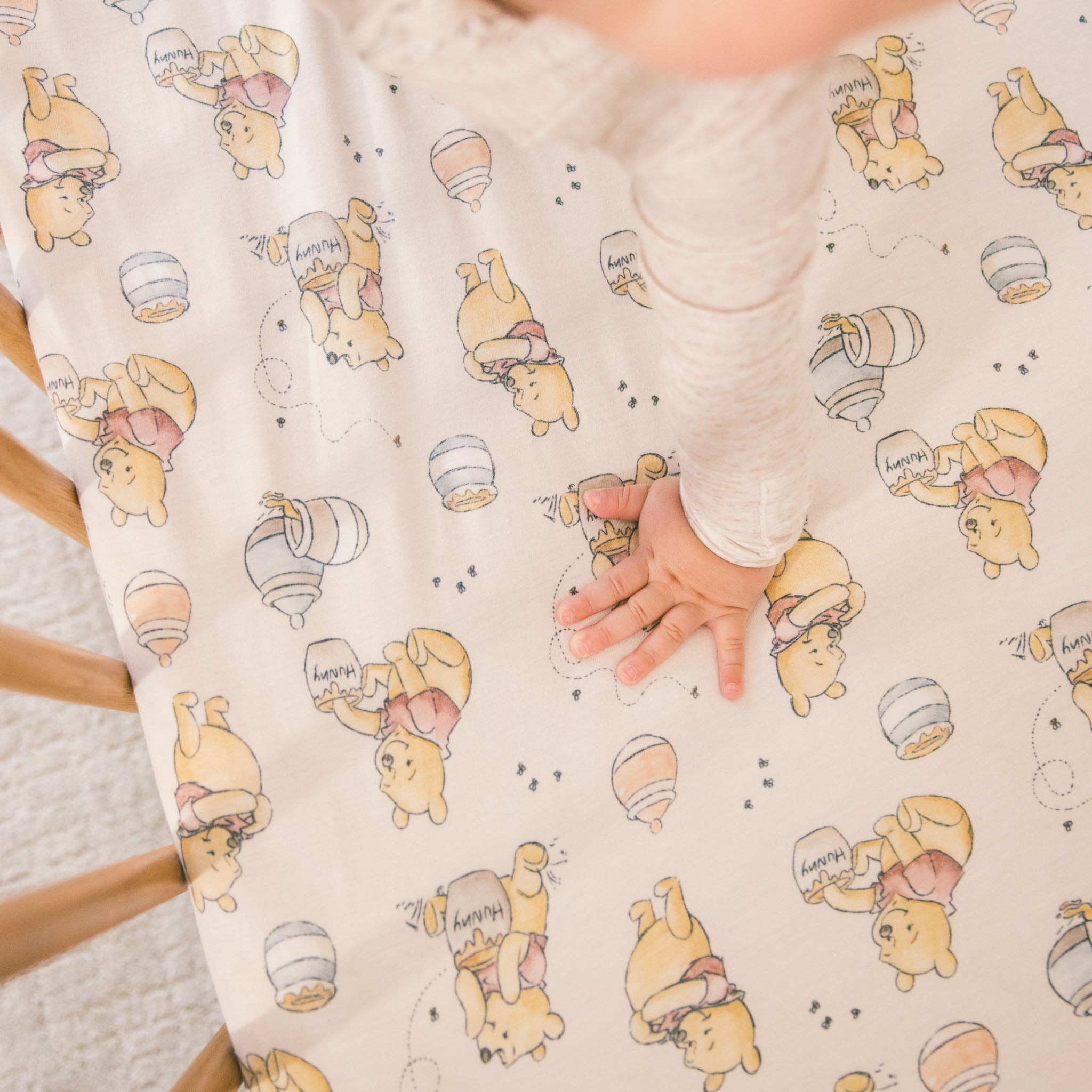 Copper Pearl Premium Knit Fitted Crib Sheet | Hunny