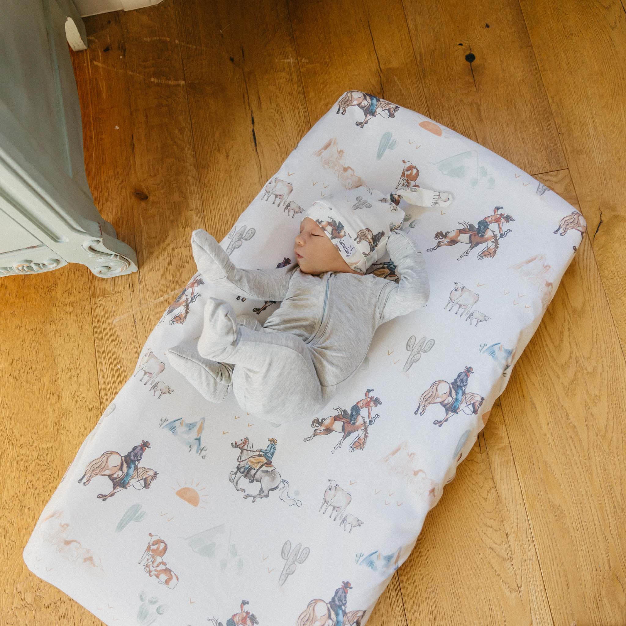 Copper Pearl Premium Knit Diaper Changing Pad Cover | Boone