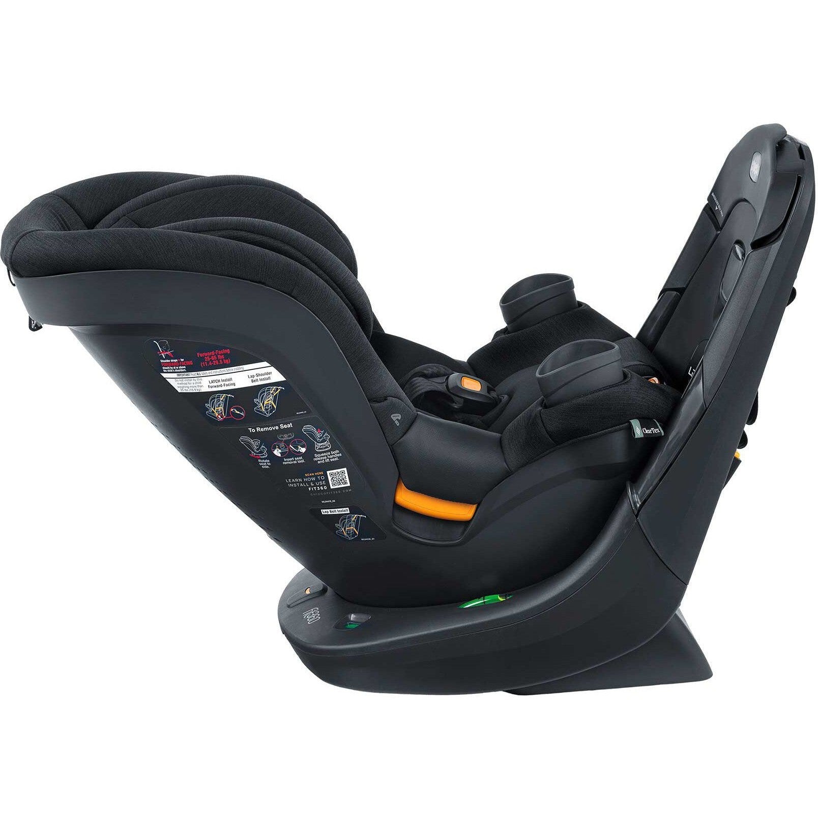 Chicco Fit360 ClearTex Rotating Convertible Car Seat – Baby Biz