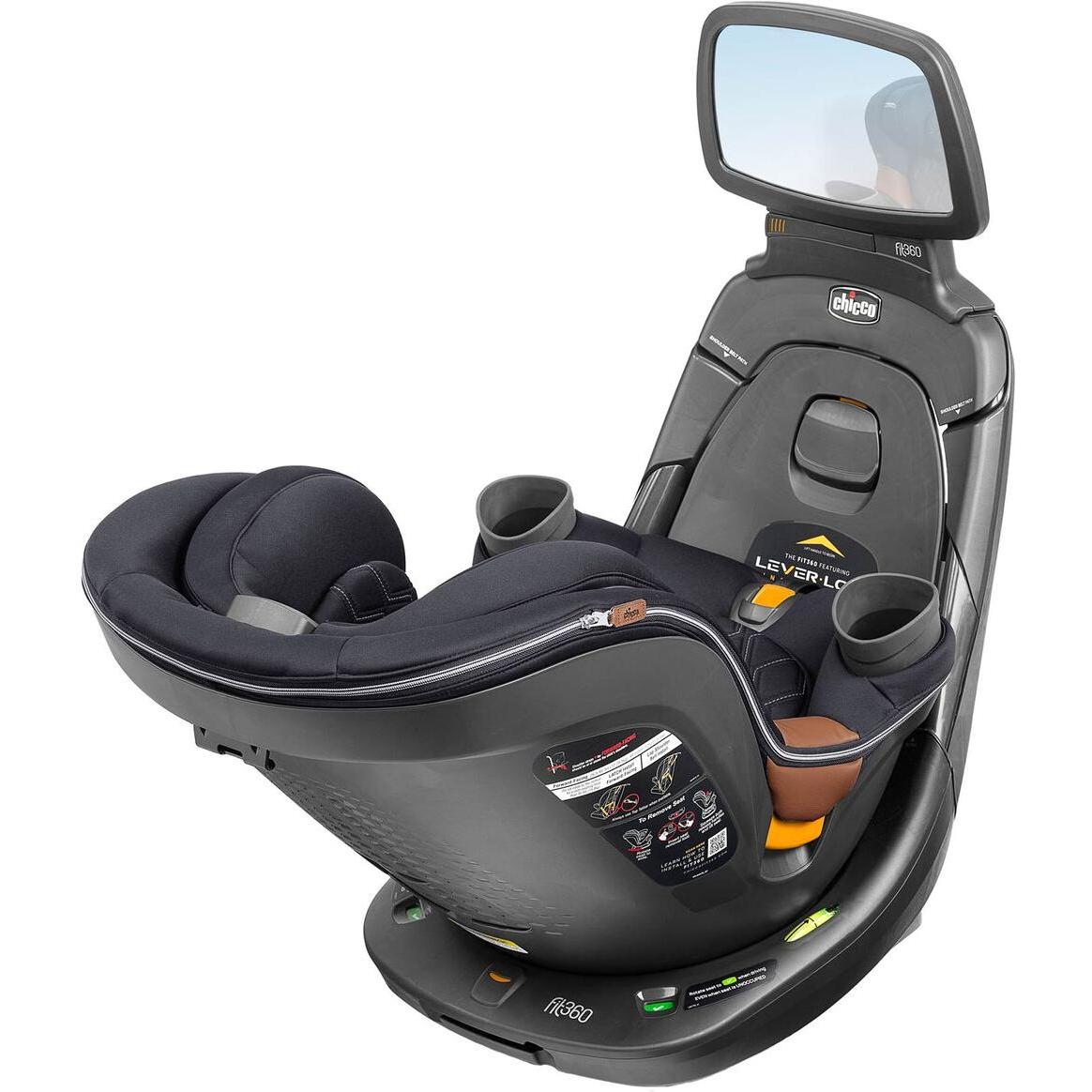 Chicco Fit360 Zip ClearTex Rotating Convertible Car Seat