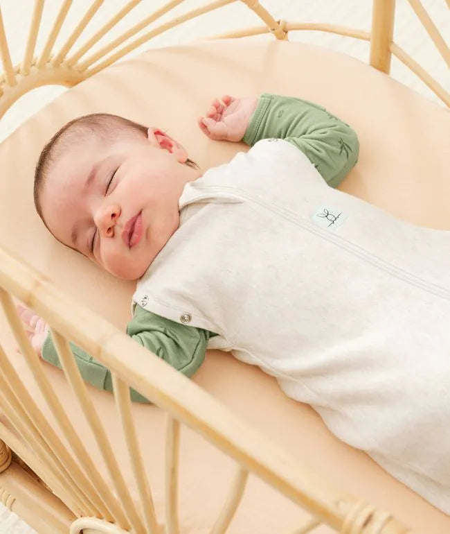 ergoPouch Cocoon Swaddle 0.2 TOG | Oatmeal Marle
