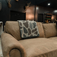 Burlebo Sherpa Blanket | Classic Deer Camo