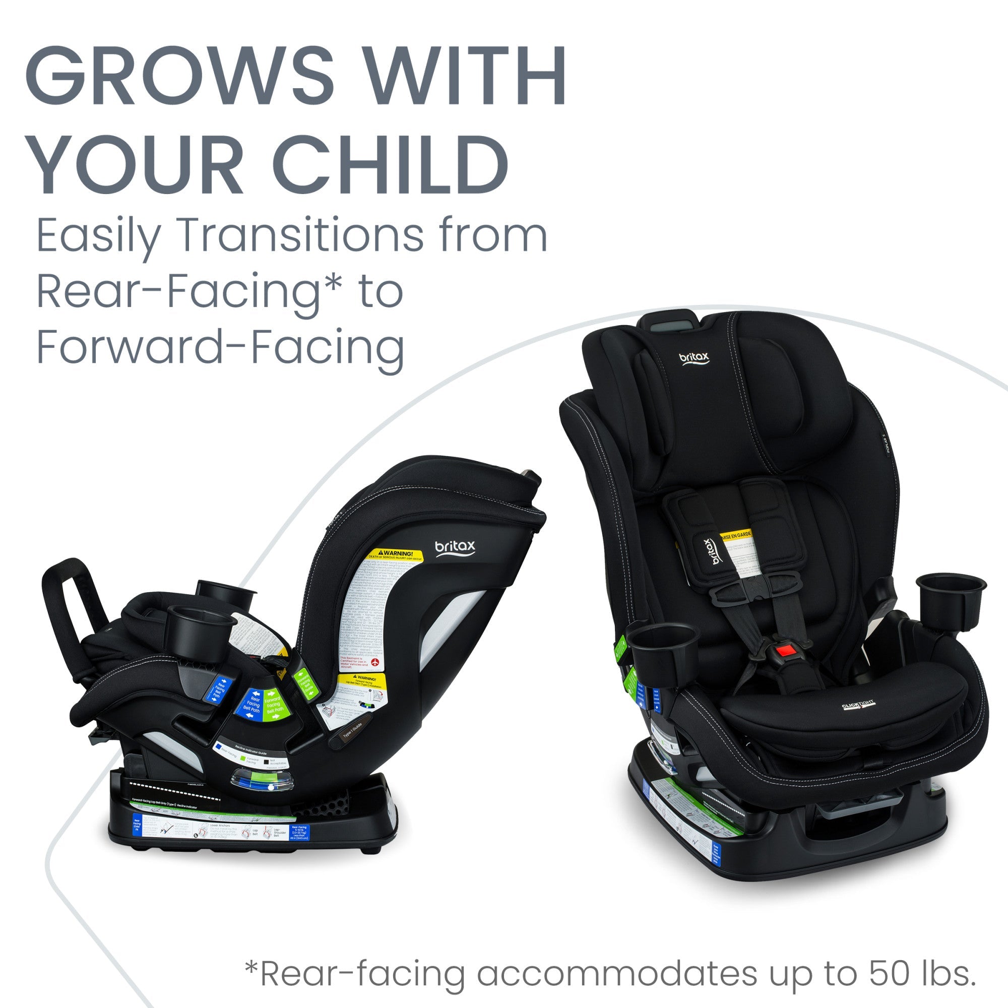 britax convertible Britax Poplar S Convertible 2-in-1 Car Seat with ClickTight