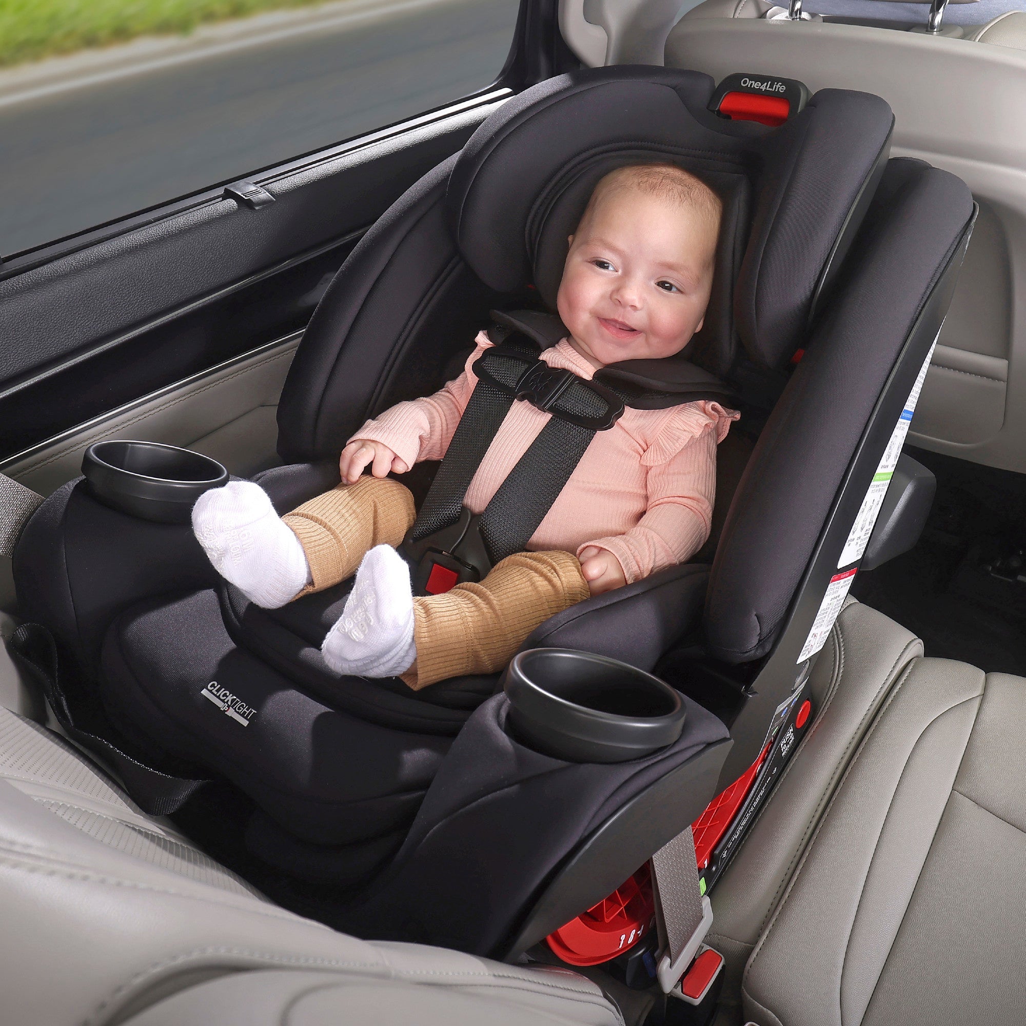 Britax One4Life All-in-One Car Seat with ClickTight Installation + SafeWash Fabrics