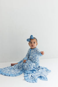 In My Jammers Julia Bow Ruffle Blanket