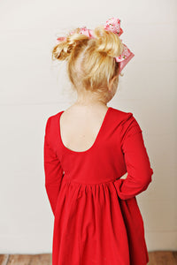 Serendipity Clothing Co. Red Pocket Dress