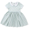 Swoon Baby Clothing Blue Floral Proper Dress