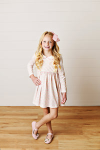 Swoon Trellis Pumpkins Proper Twirl Dress