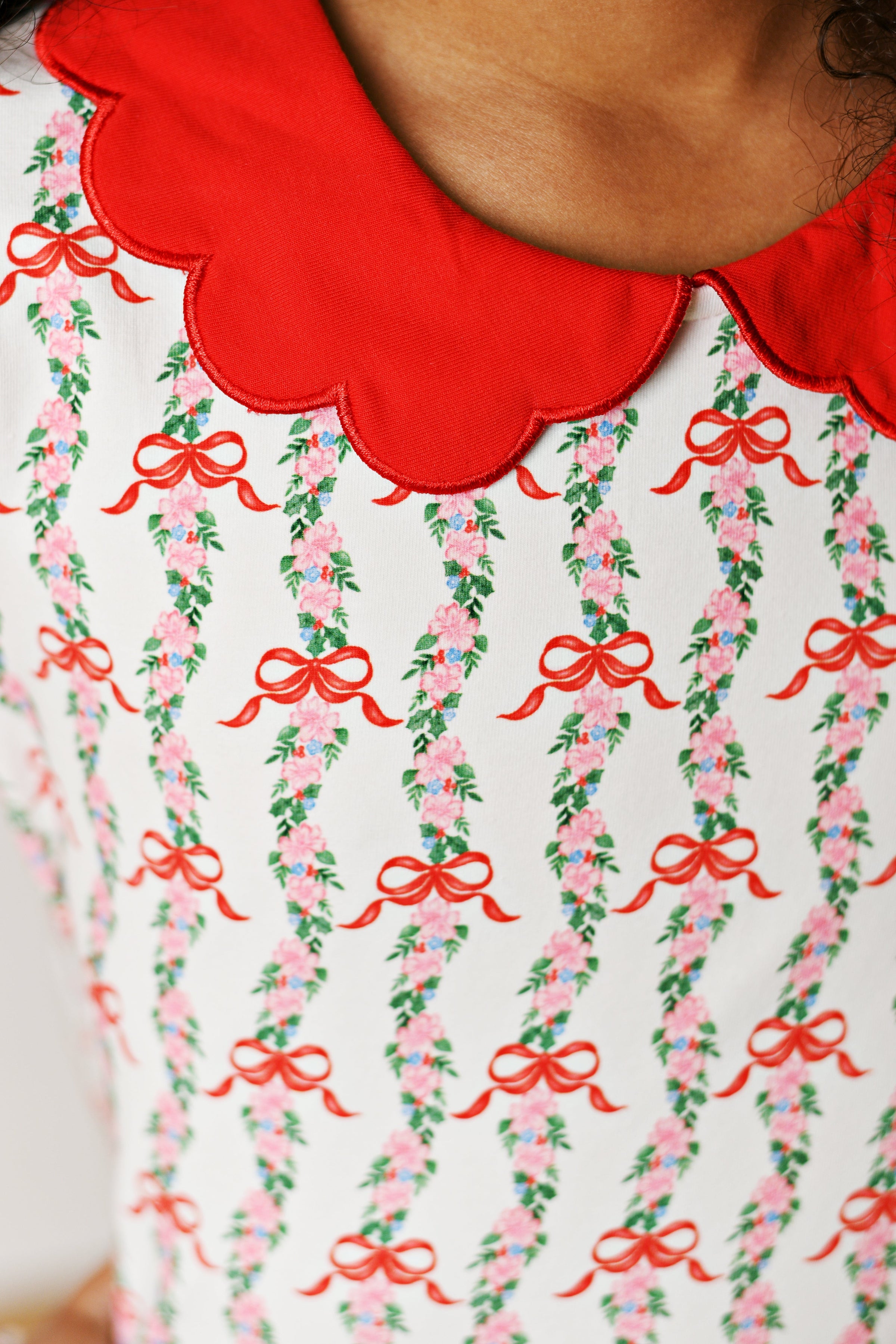 Swoon Garland Bows Proper Dress