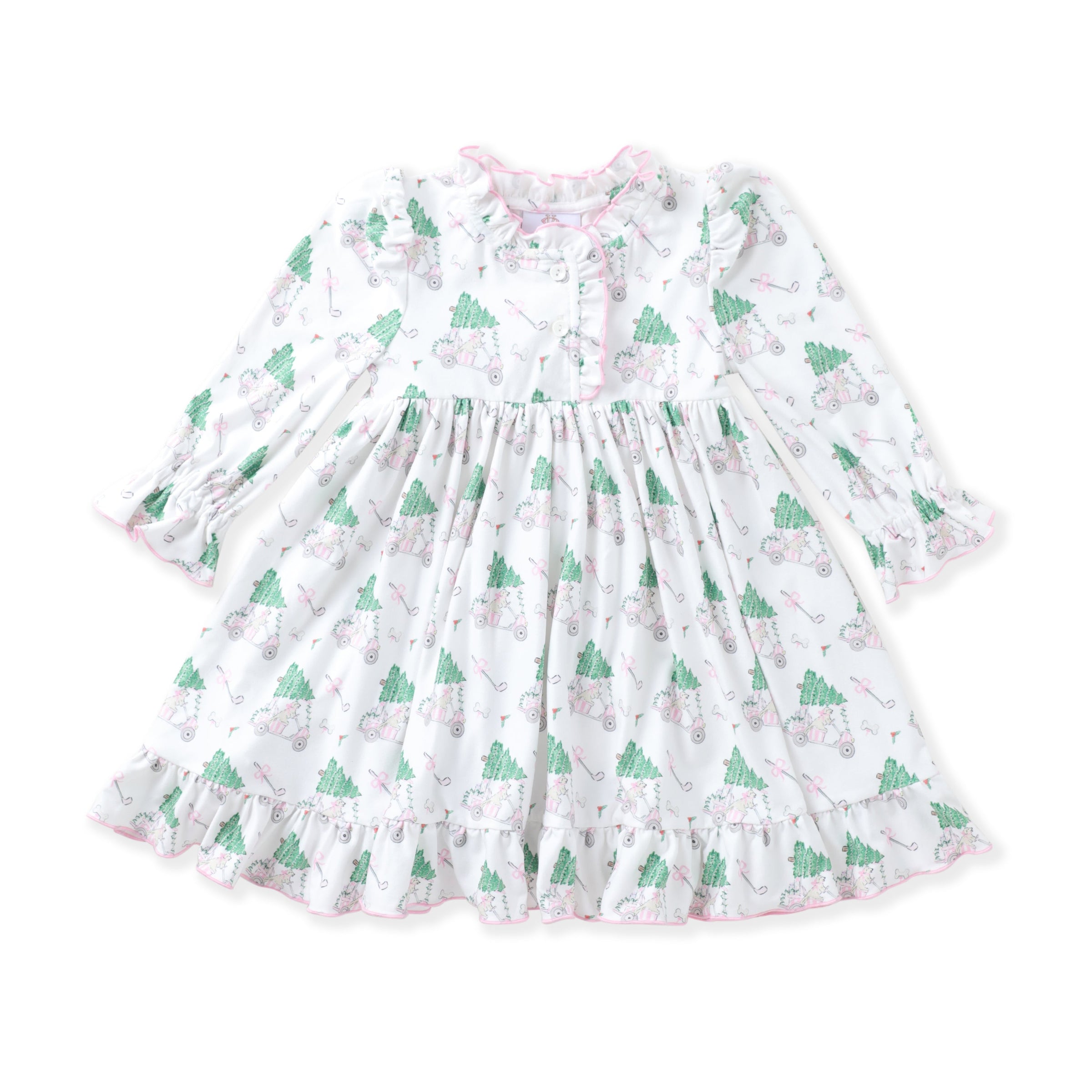 Swoon Paw-Tee Christmas Butterknit Play Dress