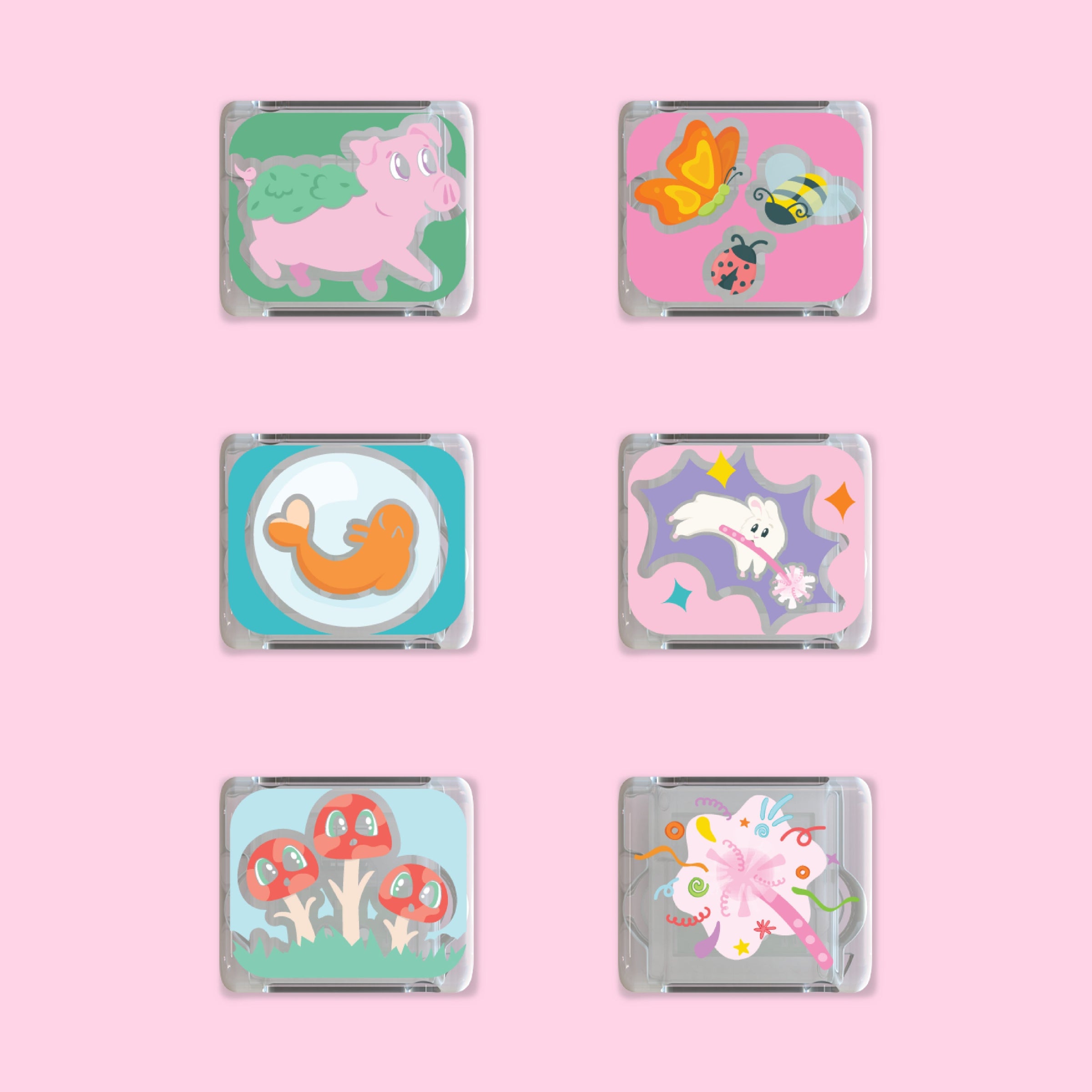 Glo Pals Princess Ida Light-Up Cubes 6-Pack