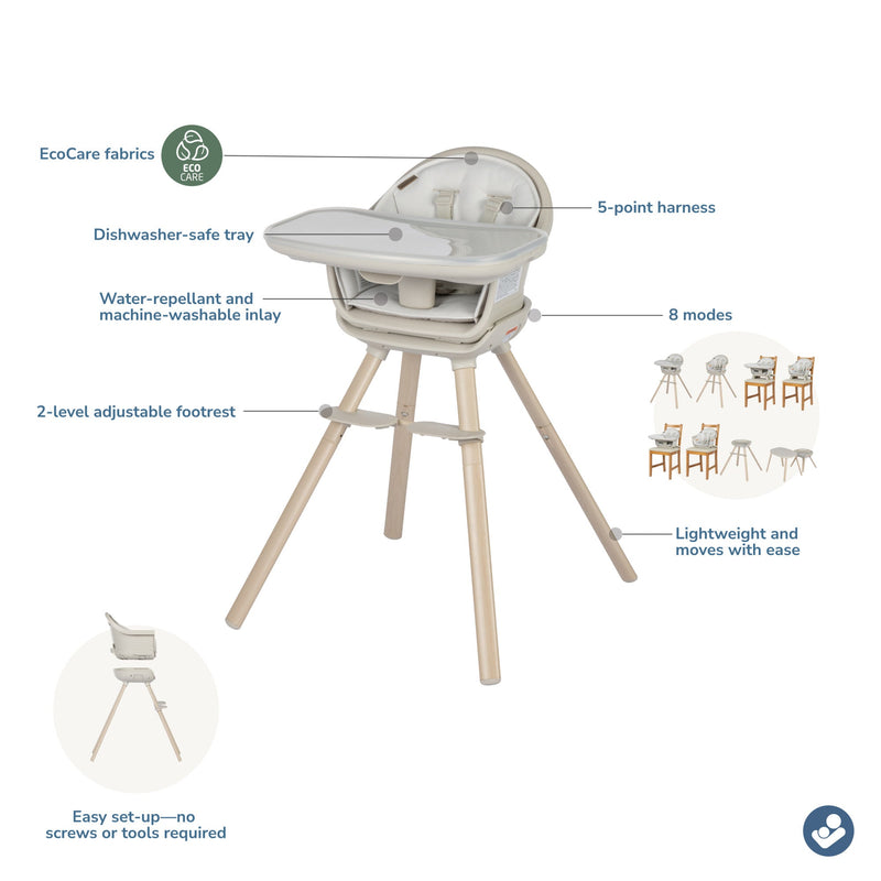 Maxi-Cosi Moa 8-in-1 High Chair
