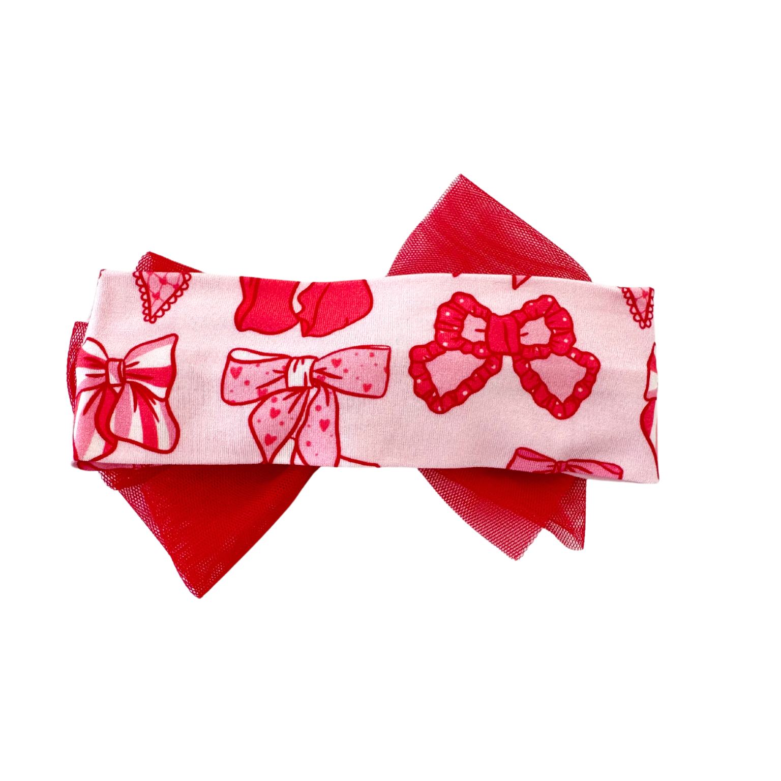In My Jammers Valentine’s Bow Headband
