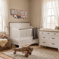 Sugar + Maple Contoured Changing Pad Cover