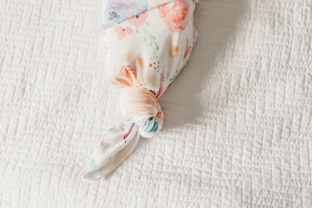 Copper Pearl Knit Swaddle Blanket | Bloom