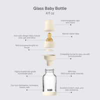 Baby Glass Bottle Complete Set 120ml