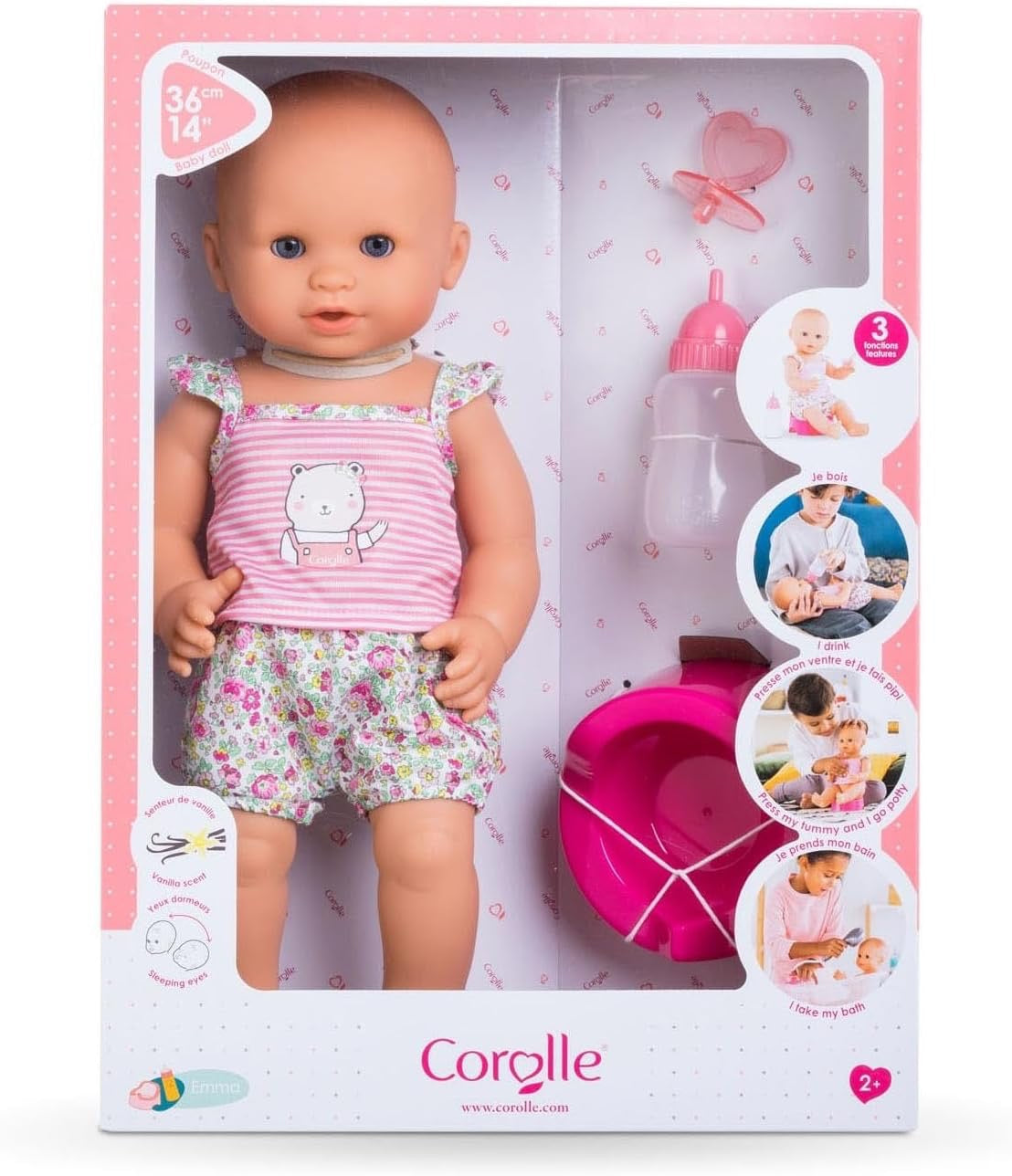 Corolle Emma Drink & Wet Bath Baby