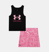 UA TANK SKORT SET BLACK