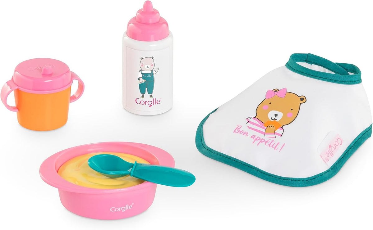 Corolle Mealtime Set | Pink