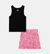 UA TANK SKORT SET BLACK