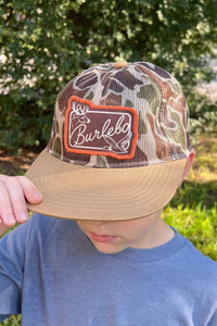 Youth Cap Full Camo Mesh