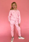 Lola + The Boys Full Hearts Jogger Set