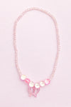 Boutique Holo Pink Crystal Necklace