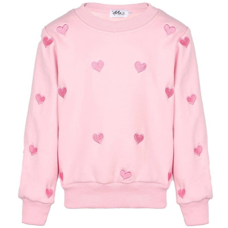 Lola + The Boys Full Hearts Jogger Set