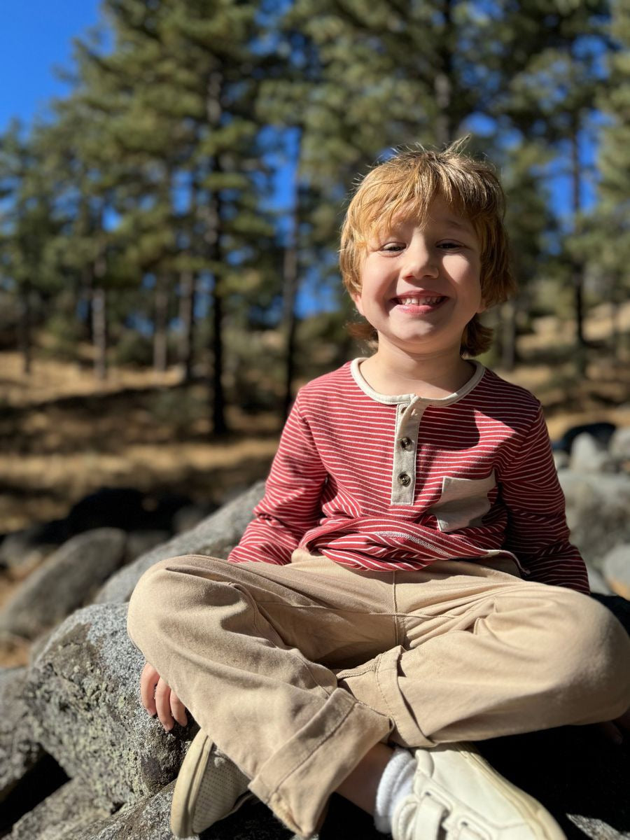 Linden Henley Red/Cream