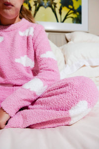 Lola + The Boys Pinkie Sky Fuzzy Set