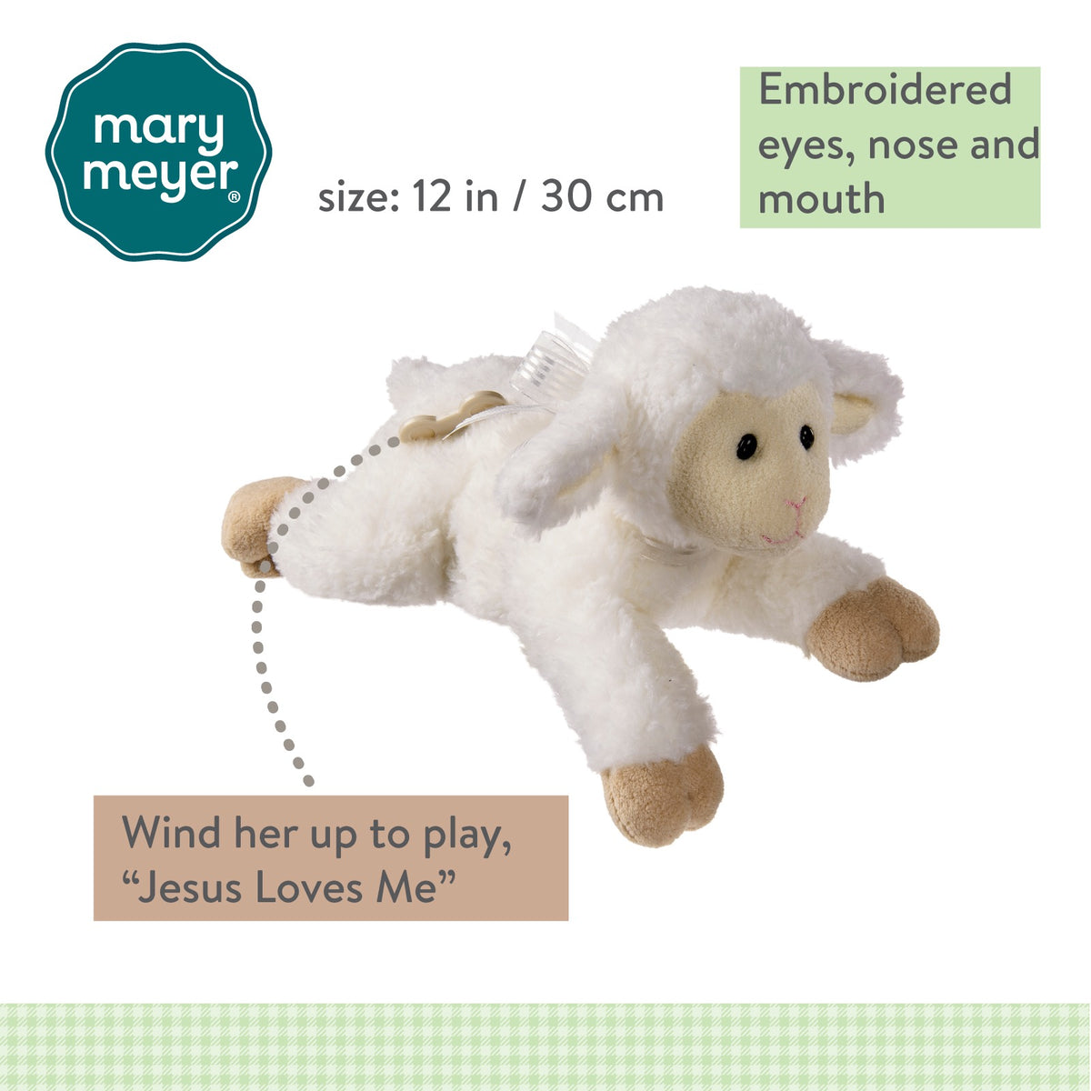 Melody Wind Up Musical Lamb