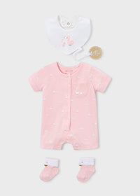 Mayoral Newborn 3-Piece Gift Set | Pink