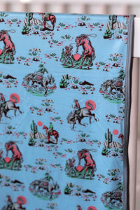 Baby Swaddle Blanket Cowboy Up