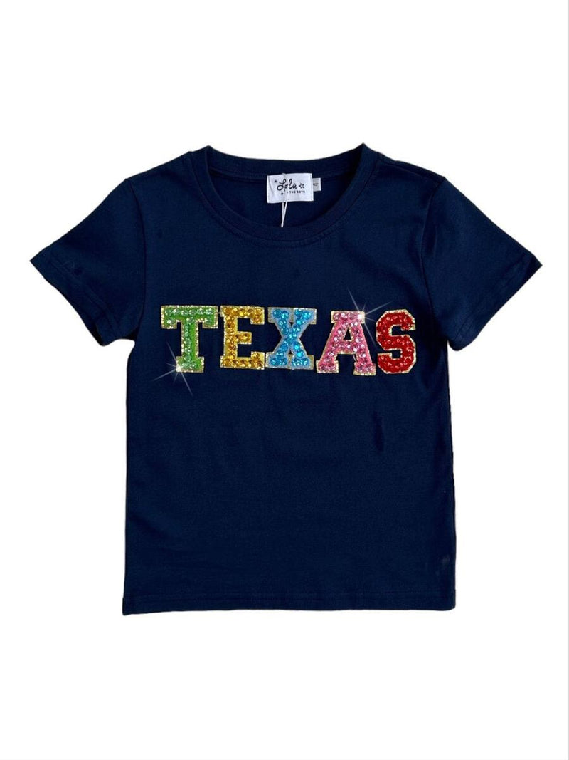 Lola + The Boys Texas Gem T-Shirt | Blue