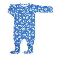 Sweet Bamboo Zipper Footie | Allen Work