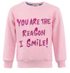 Lola + The Boys You Are The Reason I Smile Sweatshirt